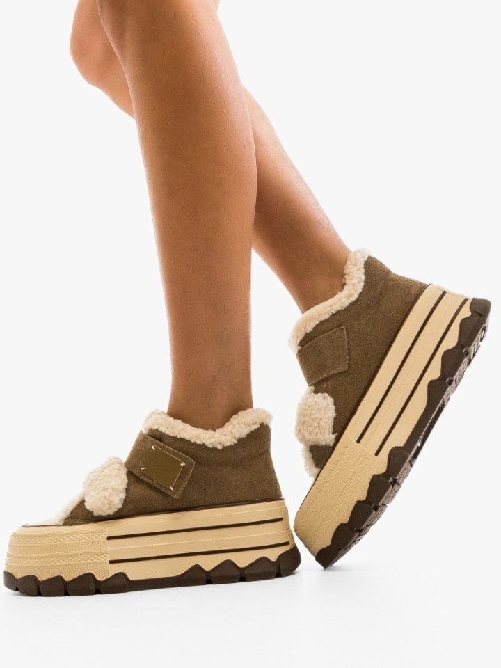 Scarpe sportive Khaki Ojuh - Img 3