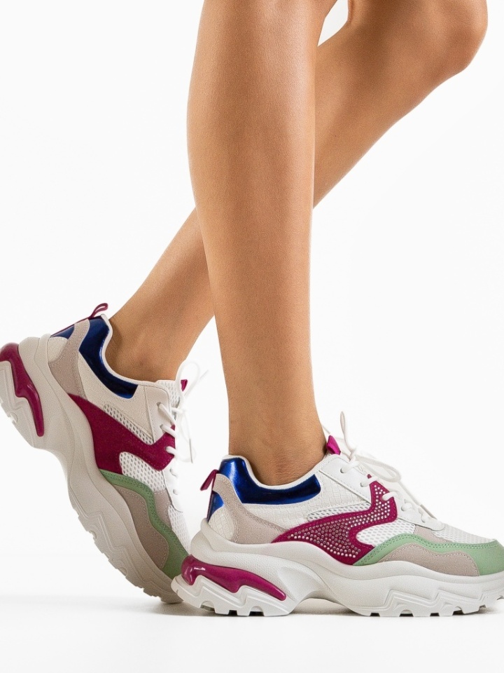 Scarpe sportive Multicolori Leonarda - Img 2