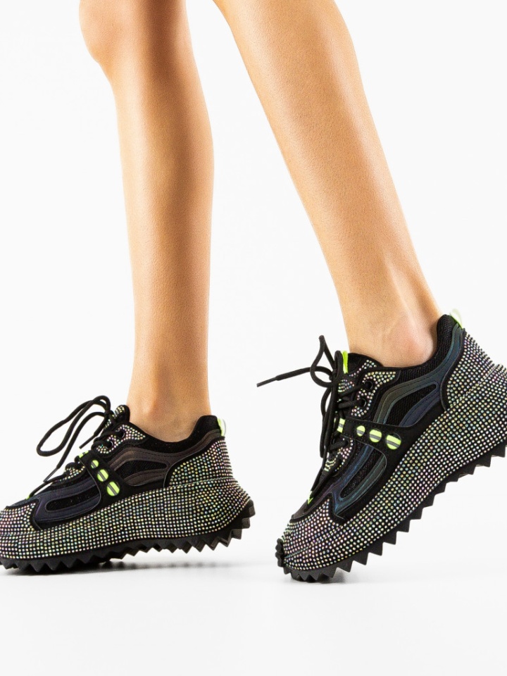 Scarpe sportive Nere Davaa - Img 1