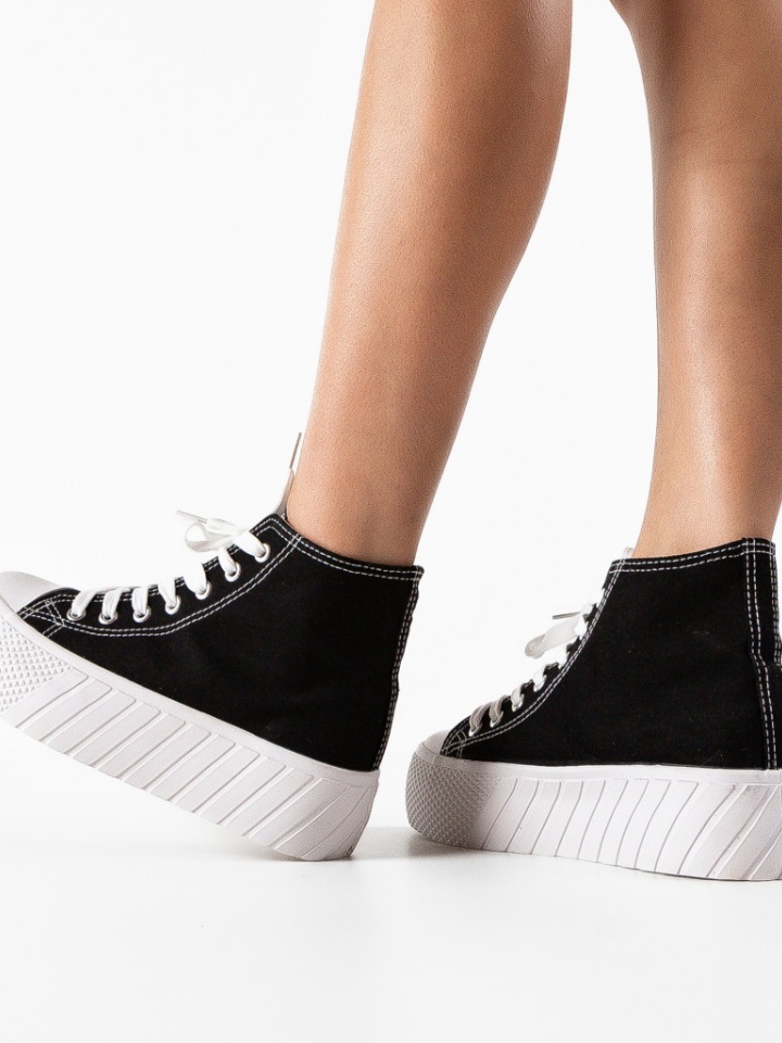 Scarpe sportive Nere Downs - Img 4