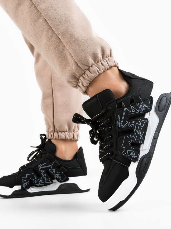 Scarpe sportive Nere Kamal - Img 4