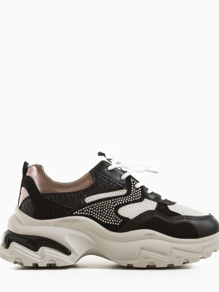 Scarpe sportive Nere Leonarda - Img 1