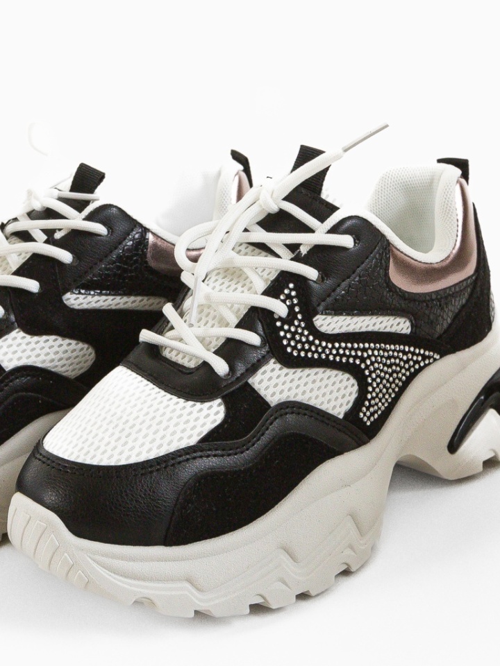 Scarpe sportive Nere Leonarda - Img 8