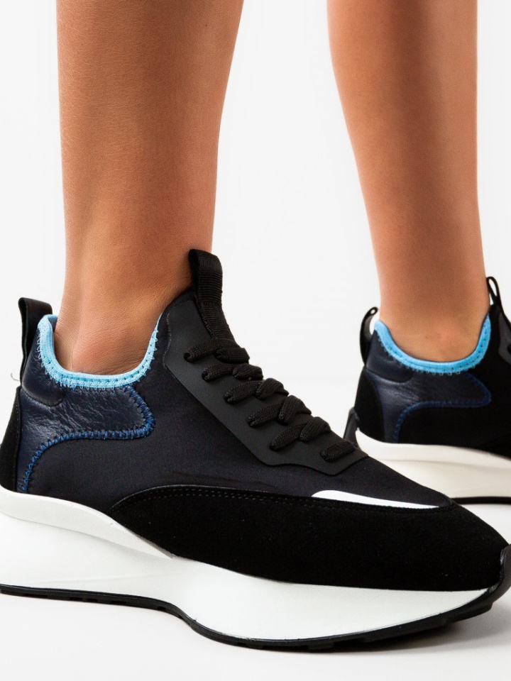 Scarpe sportive Nere Londan - Img 10