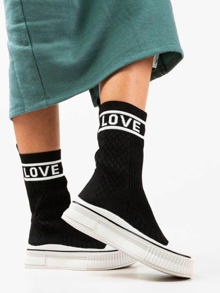 Scarpe sportive Nere Lovee - Img 1