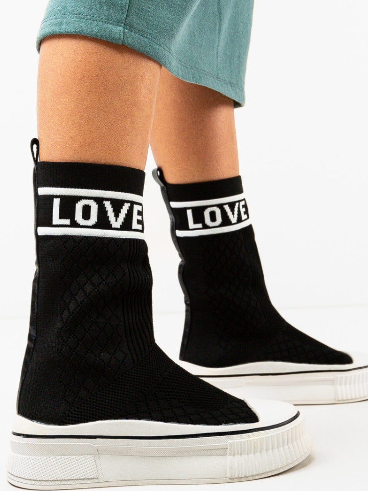Scarpe sportive Nere Lovee - Img 9