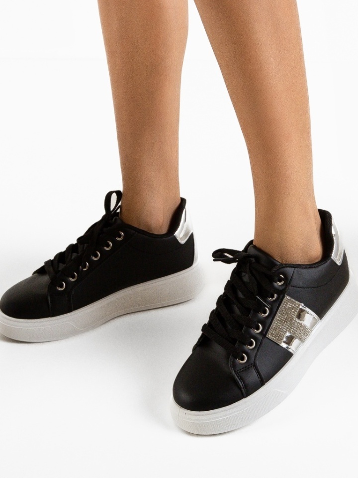 Scarpe sportive Nere Molina - Img 2