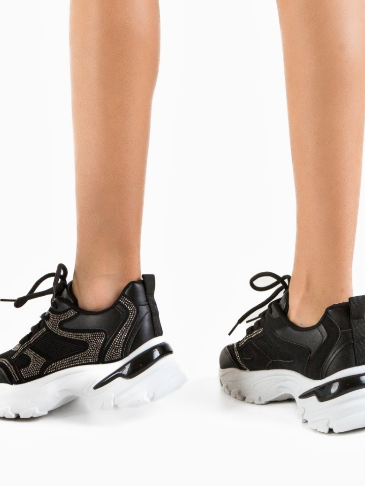Scarpe sportive Nere Nereus - Img 4
