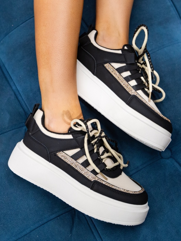 Scarpe sportive Nere Parveen - Img 2