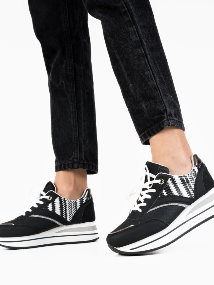 Scarpe sportive Nere Peet - Img 1