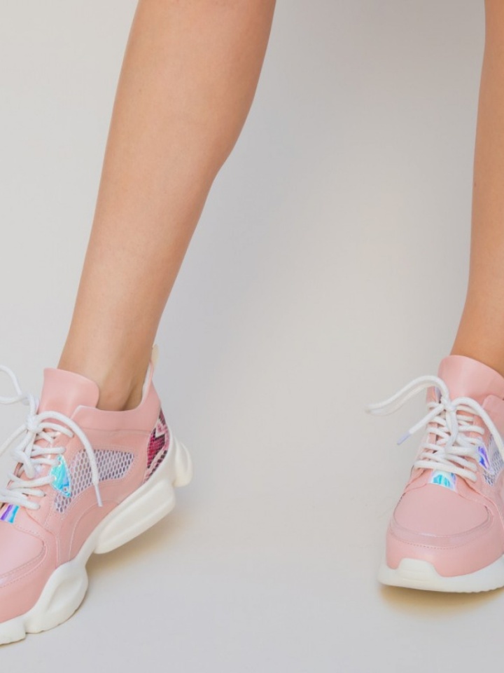 Scarpe sportive Rosa Simfon - Img 2
