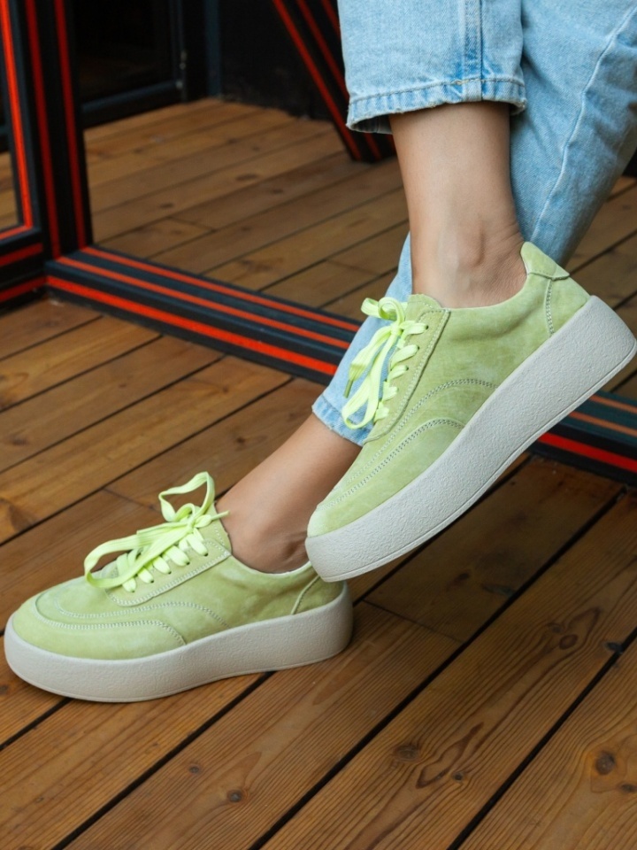 Scarpe sportive Verde Brittni - Img 3