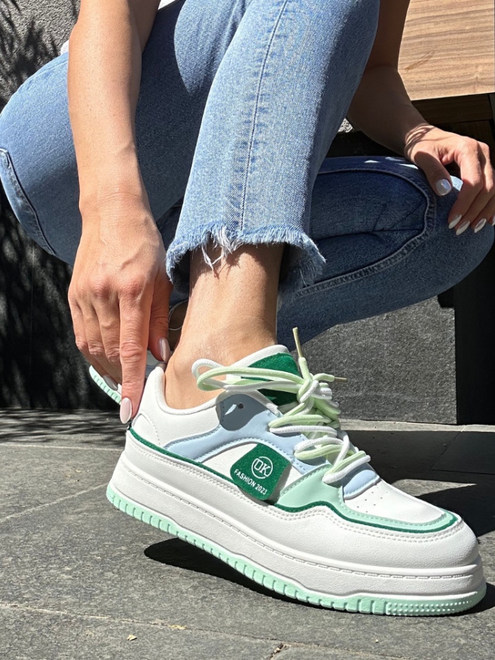 Scarpe sportive Verde Jeong - Img 2