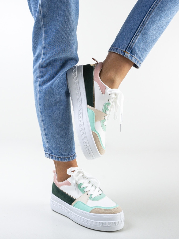 Scarpe sportive Verde Kajol - Img 2