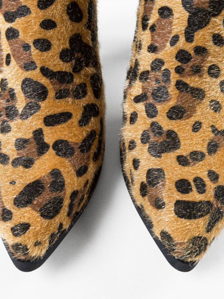 Stivali bassi Animal Print Famusa - Img 8