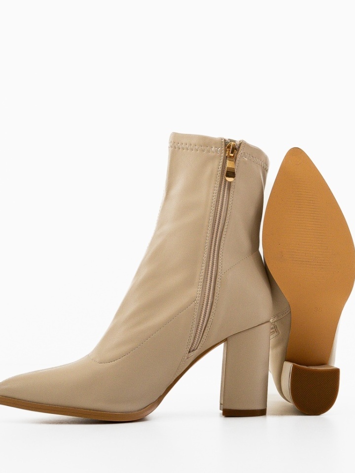 Stivali bassi Beige Benaj - Img 6