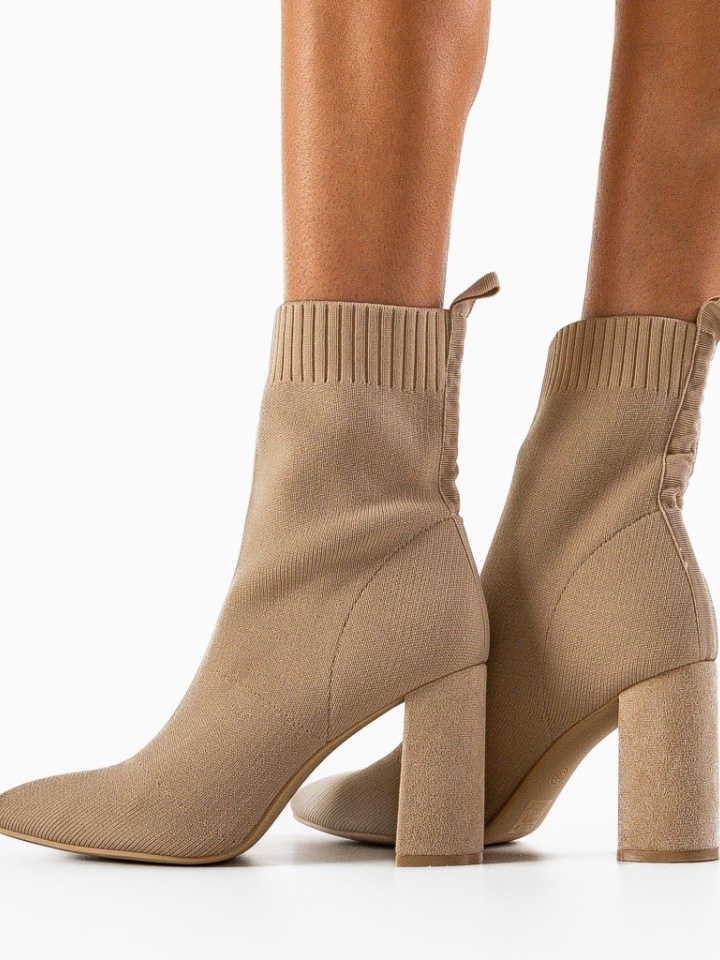 Stivali bassi Beige Vlasta - Img 3