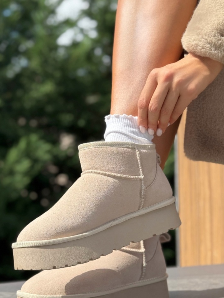 Stivali Beige Dayana - Img 1