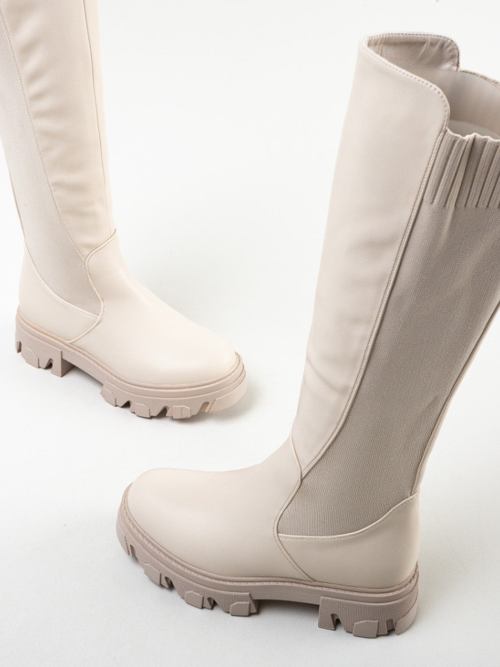 Stivali Beige Ristea - Img 6