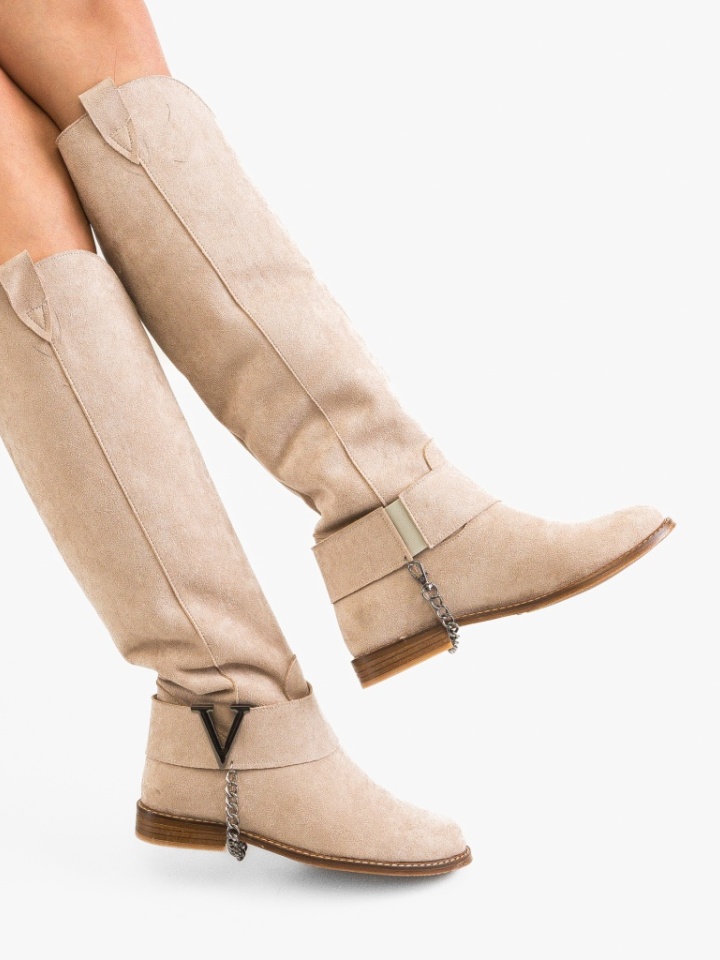 Stivali Beige Volantis - Img 2