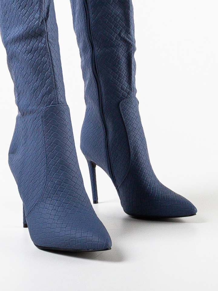 Stivali Blu navy Yogur - Img 14