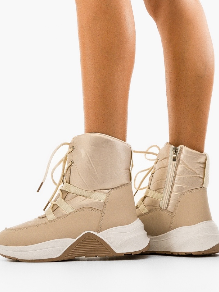 Tronchetti da donna Beige Avarax - Img 3