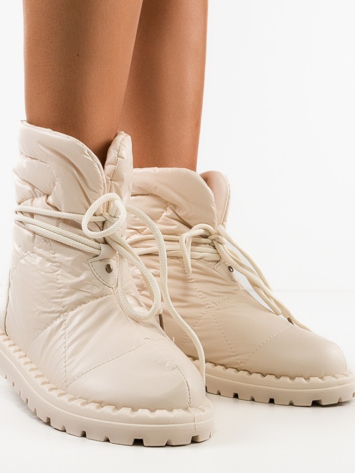 Tronchetti da donna Beige Fygyny - Img 2