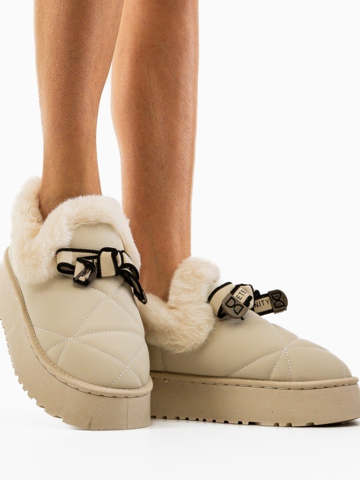 Tronchetti da donna Beige Gherlo - Img 1