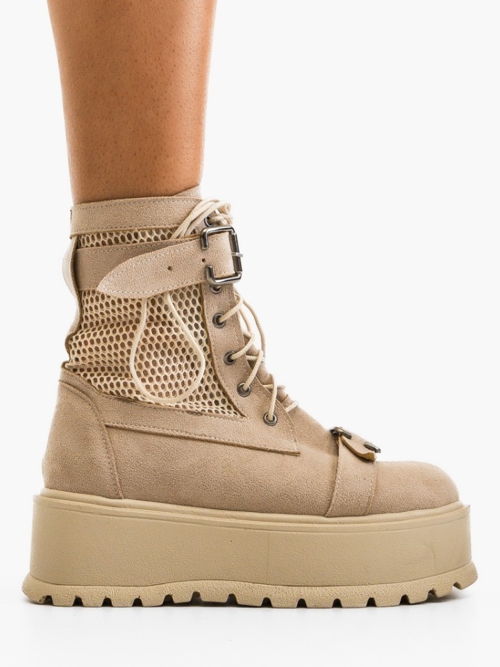 Tronchetti da donna Beige Kenera - Img 1