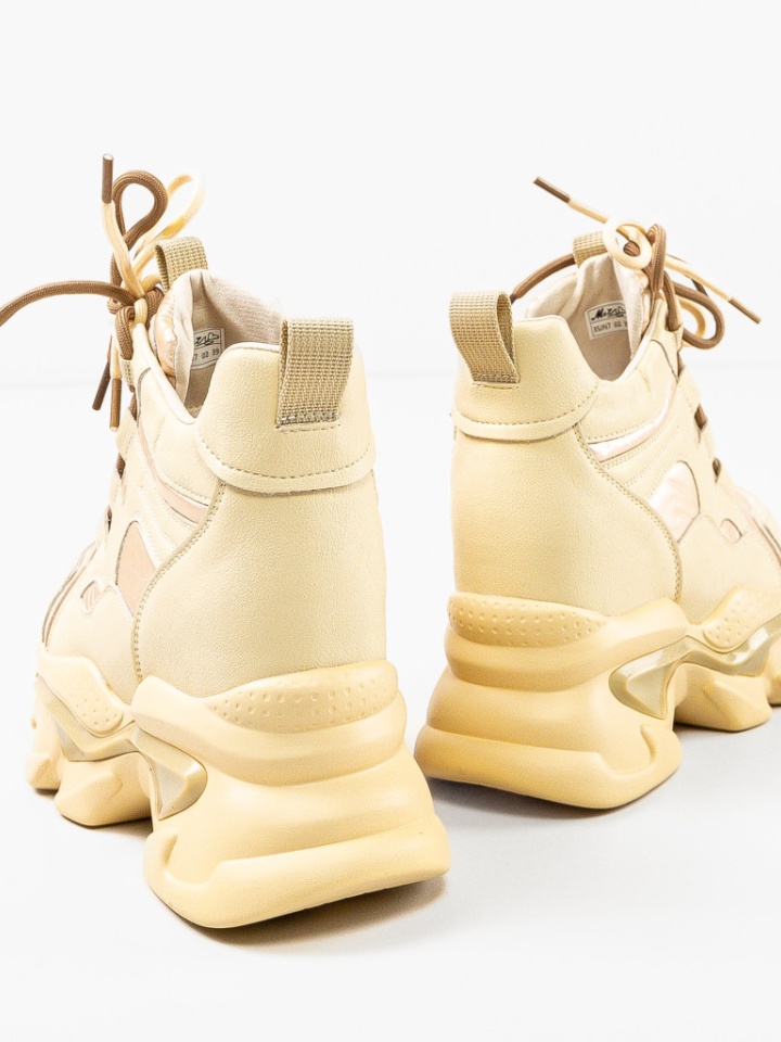 Tronchetti da donna Beige Miso - Img 6