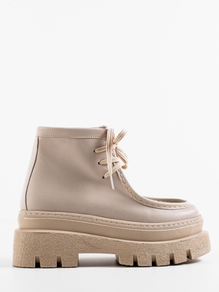 Tronchetti da donna Beige Pissa - Img 4