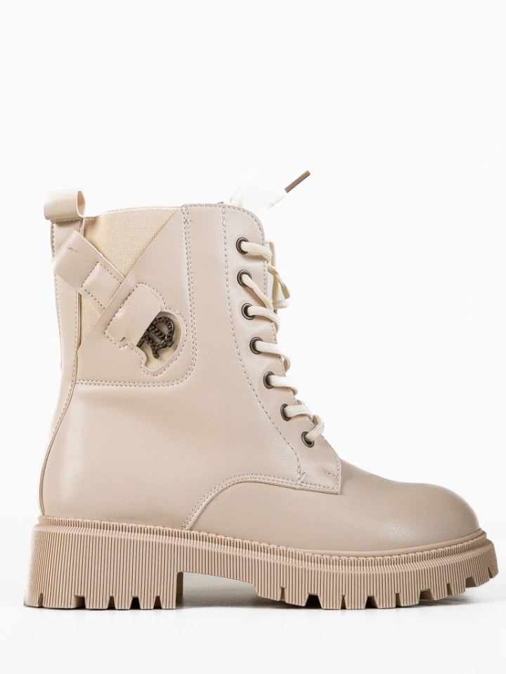Tronchetti da donna Beige Tradale - Img 4