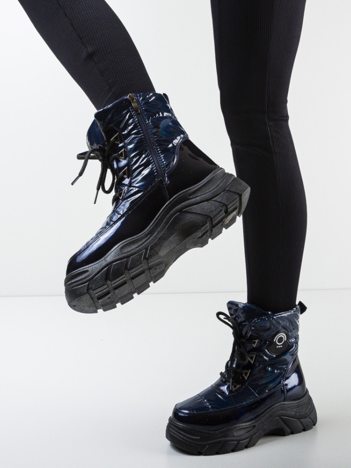 Tronchetti da donna Blu navy Ubija - Img 11