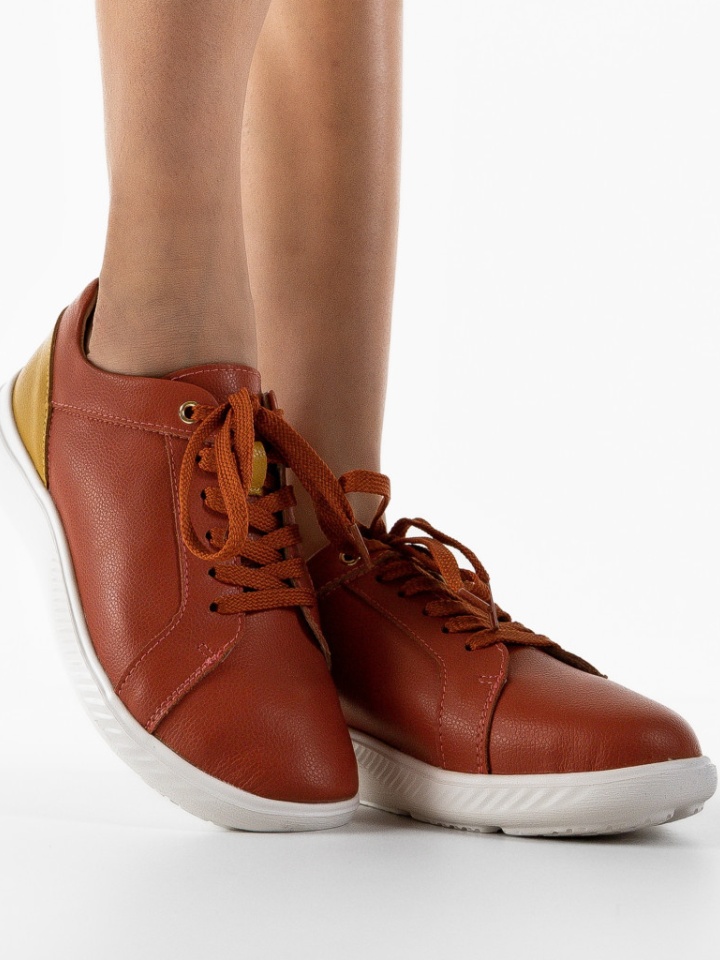 Scarpe casual Arancioni Rena - Img 3