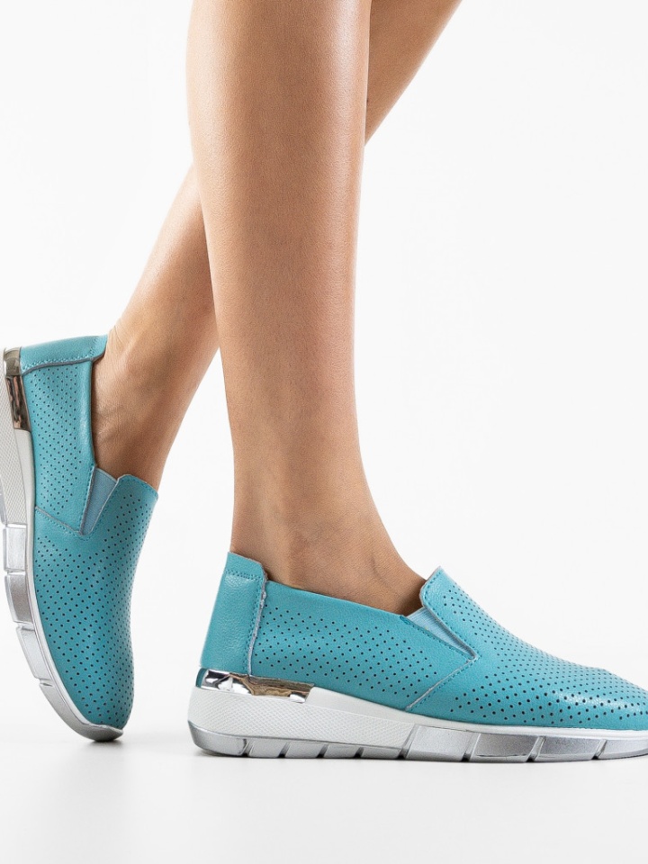 Scarpe casual Azzurre Pufine - Img 1