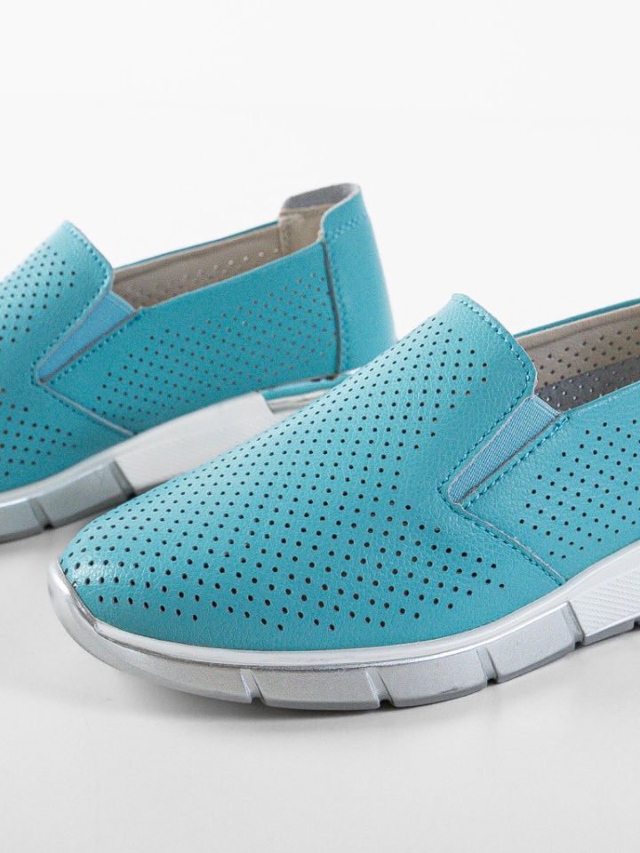 Scarpe casual Azzurre Pufine - Img 6
