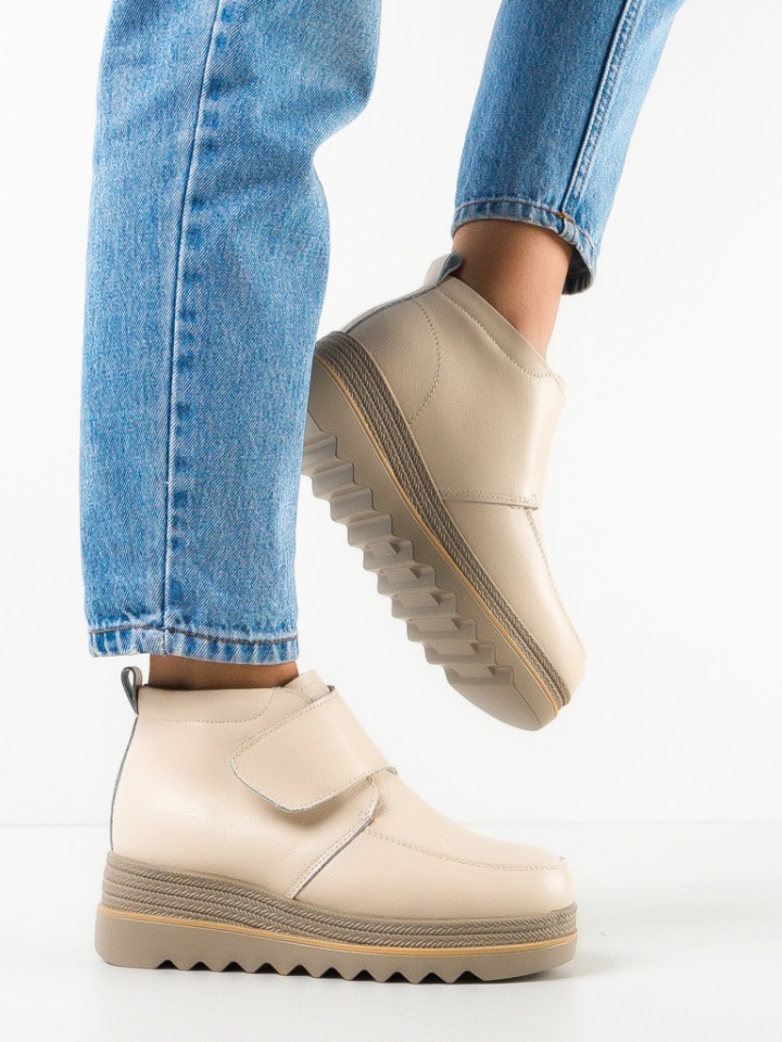 Scarpe casual Beige Aarron - Img 2