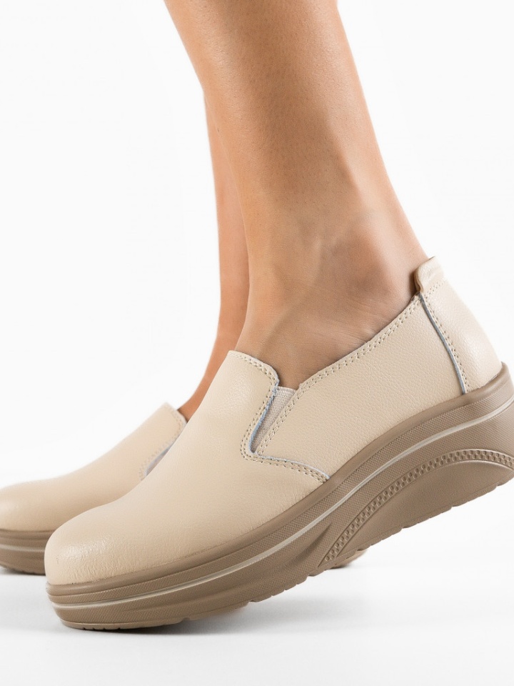 Scarpe casual Beige Alpino - Img 1