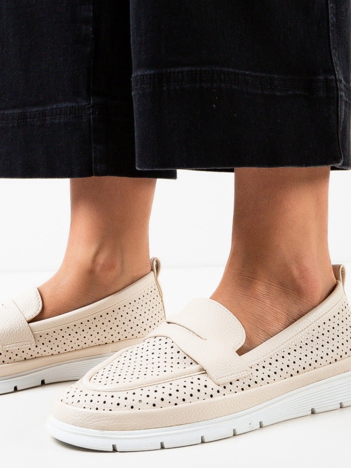 Scarpe casual Beige Amina - Img 1