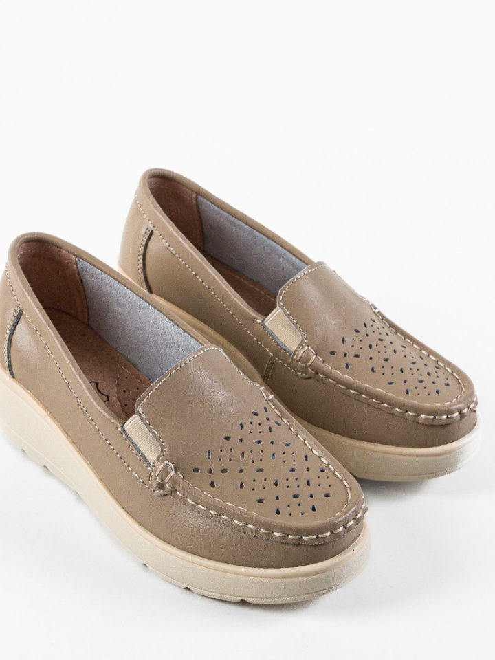 Scarpe casual Beige Atic - Img 1