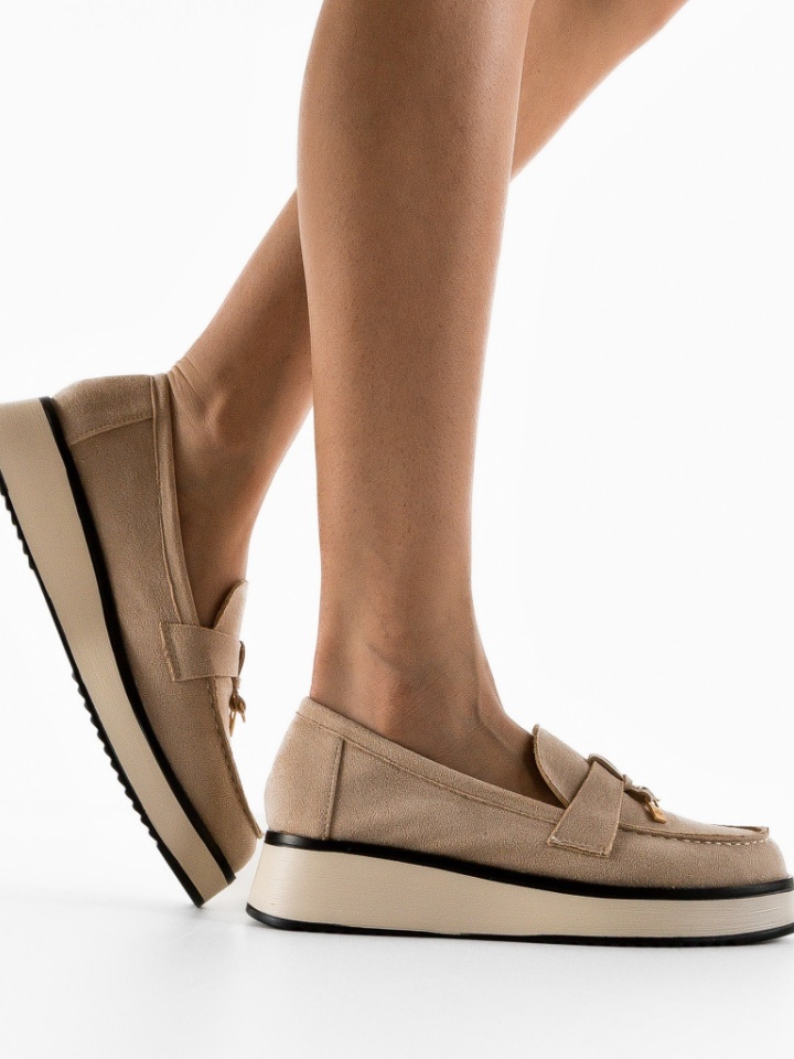 Scarpe casual Beige Cabrera - Img 2