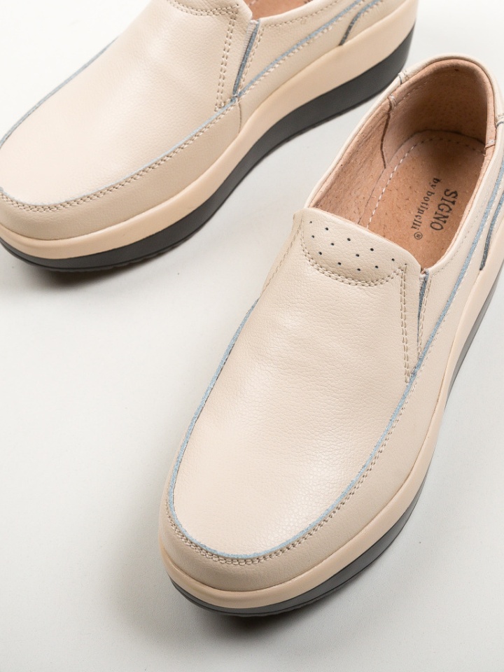 Scarpe casual Beige Freeman - Img 13