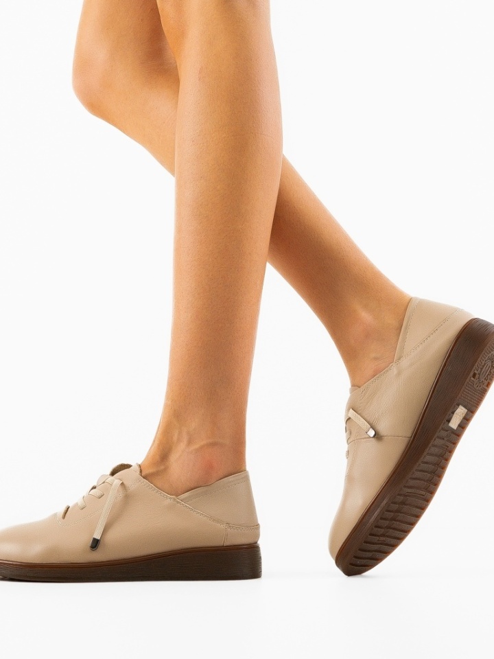 Scarpe casual Beige Heleg - Img 1