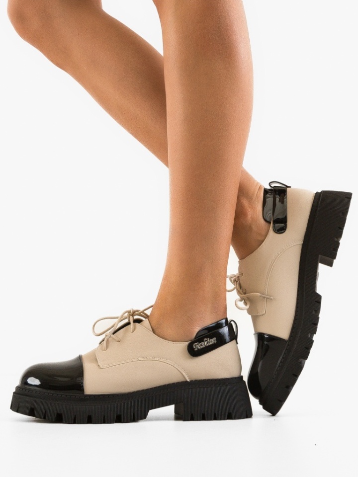 Scarpe casual Beige Luiza - Img 2
