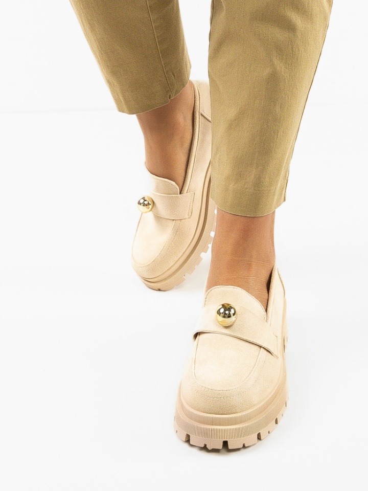 Scarpe casual Beige Nieve - Img 12