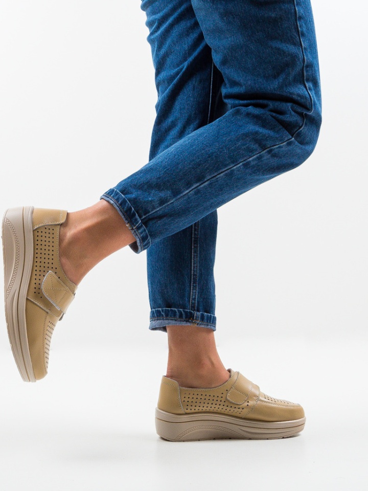Scarpe casual Beige Rezolito - Img 9