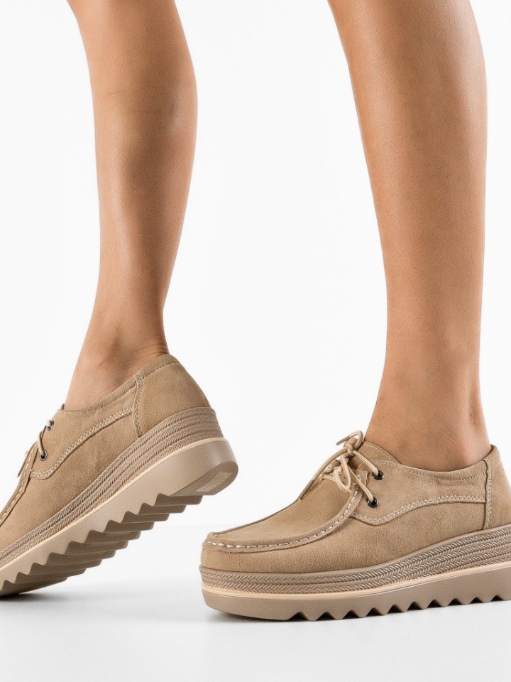 Scarpe casual Beige Sagrio - Img 3