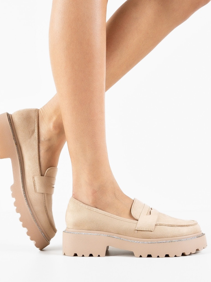 Scarpe casual Beige Sion - Img 3