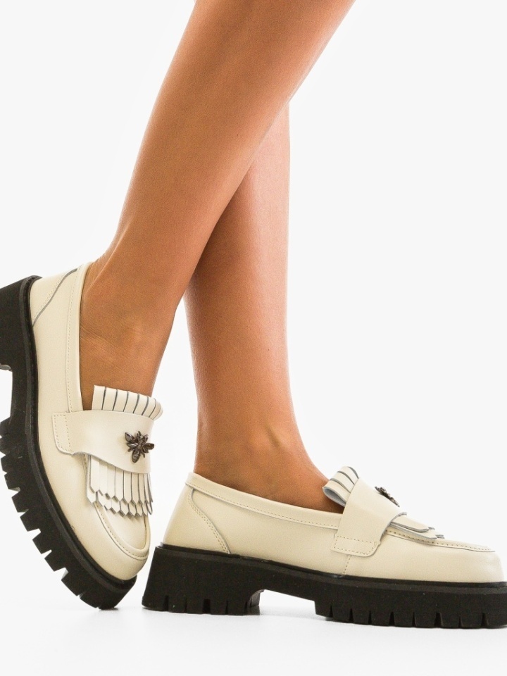 Scarpe casual Beige Tirra - Img 2