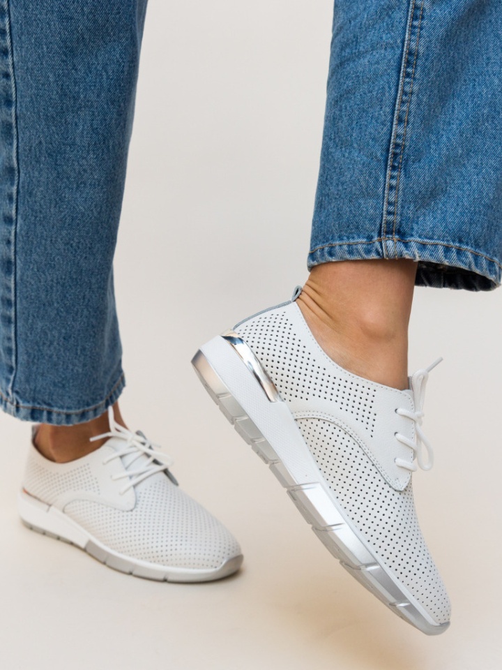Scarpe casual Bianche albert - Img 3